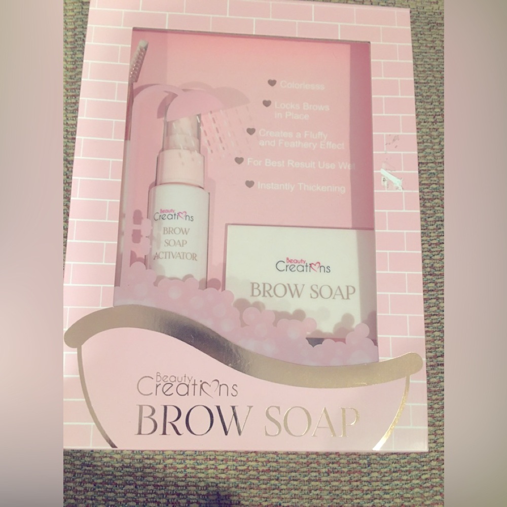 *3/$20* BEAUTY CREATIONS BROW SOAP & BROW SOAP ACTIVATOR SET LOCKS BROW IN PLACE